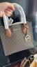 MICHAEL KORS Mercer风琴包中号棕色手提单肩斜挎MK女包轻奢包包母亲节礼物 实拍图