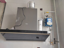 美的（Midea）【蒸汽洗AK7PRO】抽吸排油烟机顶侧一体28大吸力Q523L液化气灶具烟灶以旧换新【套装商品】 实拍图