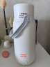 志高（CHIGO）便携式电热水壶恒温烧水杯旅行婴儿外出冲奶保温杯1L大容量316不锈钢出差智能电热水杯 JP-SH100B2 实拍图