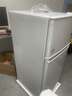 美的（Midea）112L两门小冰箱灰色双温小冰箱迷你家用宿舍租房灵活摆放节能低音深冷速冻 BCD-112CM 实拍图
