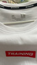 乔丹短袖t恤男夏季新款棉质透气速干T休闲服舒适时尚健身衣运动短袖男 白色【纯棉透气】 M /170 实拍图