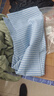 南极人（Nanjiren）夏季纯棉老粗布床单200x230cm单件家用粗布床单加厚全棉被单枕套 细条蓝【三层加厚~亲肤透气】 120x230cm【适合0.9米床】 实拍图