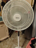 美的（Midea）【幸运草安睡1S】一级能效直流变频声控电风扇家用遥控卧室静音落地扇台式桌面抗菌大风力转页扇 实拍图
