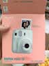 富士（FUJIFILM）instax  mini12 一次成像 立拍立得相机 mini12 薄荷绿 套餐八（官方标配+相机包+相册+白边相纸20张） 实拍图