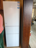 海尔（Haier）217L三门小冰箱节能省电除菌低噪白色BCD-217LHC3E0WV 实拍图