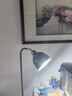 宜家（IKEA）RODFLIK洛德弗利落地阅读灯装饰灯沙氛围灯卧室照明家用 灰绿落地灯+E27灯泡1055流明 调光遥控器另购 实拍图