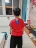 真维斯男童短袖t恤夏季2026童装上衣国风演出服夏装半袖中大童运动衣服 实拍图