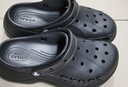 CROCS卡骆驰洞洞鞋贝雅洞洞鞋轻便运动鞋耐磨一脚蹬拖鞋休闲鞋|10126 黑色-001 43 (270mm) 实拍图