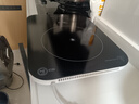 美的（Midea）电磁炉套装家用大功率2200W一键爆炒带锅电磁灶套装火锅电磁炉一体电炒锅 【单灶+双锅】持续加热 实拍图