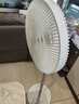 美的（Midea）【幸运草安睡2.0 MAX】一键闪装/直流变频家用轻音电风扇语音遥控落地扇 大风量一级能效卧室电扇 实拍图