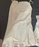 浪莎性感睡衣女夏季吊带睡裙仿冰丝荡领开叉新娘结婚家居服 粉色 M 实拍图