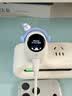 图拉斯大眼仔屏显充电器【桌面电子宠物】苹果充电器数显iphone17promax快充16充电头45w套装AI机器人60W 【智能识别机型电量】机灵白丨45W-60W动态调节 2026重磅新品丨苹果充电 实拍图