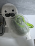 范爷家海豹陶瓷肥皂盒家用卫生间洗手台可爱香皂盒创意皂碟可沥水香皂盘 实拍图