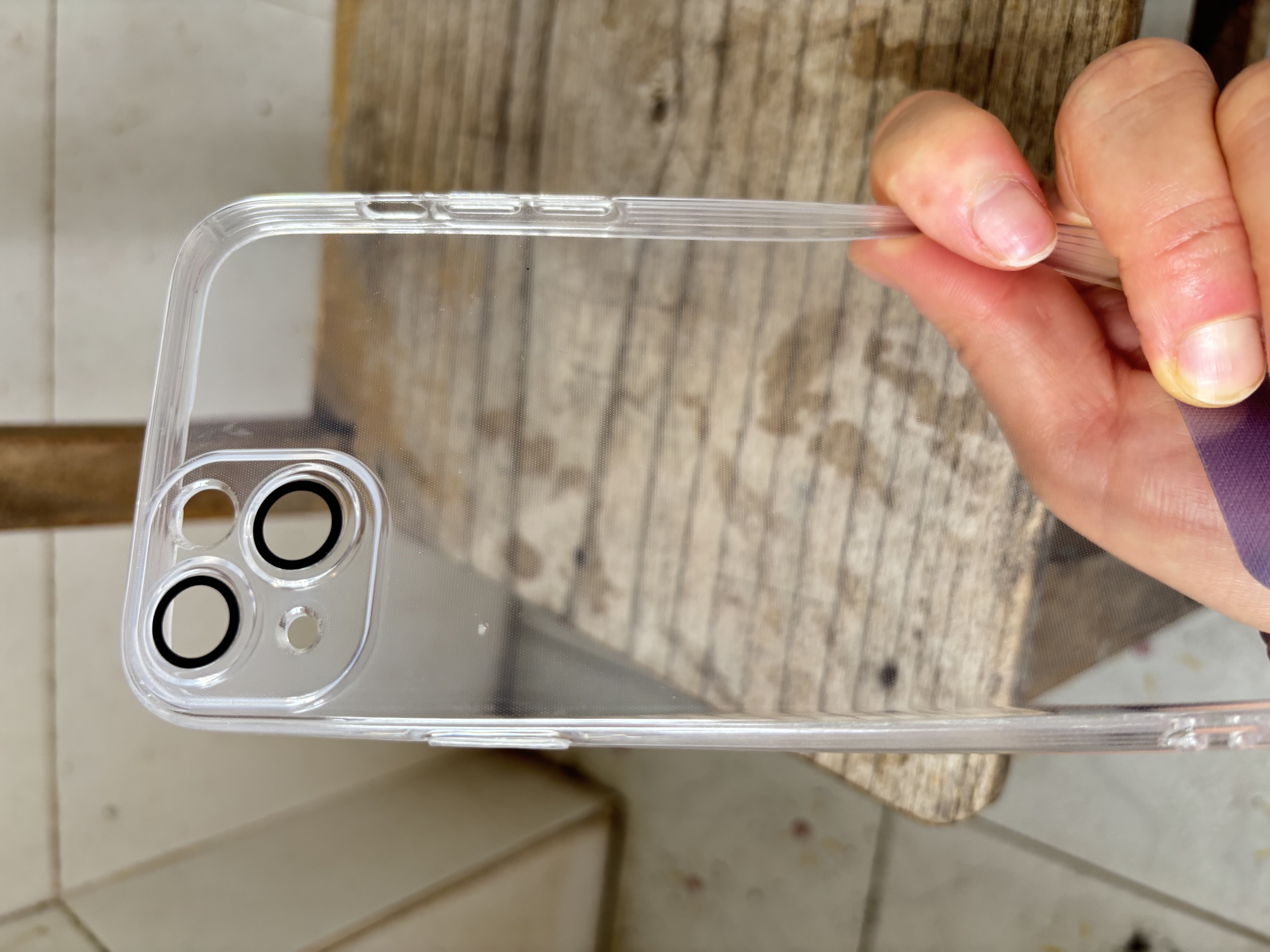 品胜 适用苹果15Plus手机壳超薄iPhone15Plus保护套透明自带镜头膜镜头全包防尘护镜保护男女款软壳 实拍图