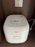 美的（Midea）小碧玉电饭煲2-3人3升0氟陶瓷白玉内胆家用电煮锅煲汤煮粥智能预约多功能一锅多用微压电饭锅RE360 实拍图