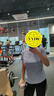 361°运动套装女夏季新款跑步速干短袖短裤两件套瑜伽服662524001H-3 实拍图