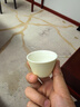 京东京造 旅行茶具套装 便携茶具快客杯户外茶杯整套米黄舟山 一壶四杯 实拍图