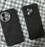 放飞星球 适用红米K80至尊手机壳小米Redmi k80至尊版保护套 升级肤感羊巴皮磨砂镜头全包男女款-静夜黑 实拍图