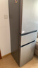 海尔（Haier）「真省电」217L三门家用小户型冰箱抗菌净味一级能效风冷无霜星辉银BCD-217WGHC3E9S9国家补贴 实拍图