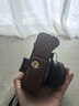 佳能（Canon）微单相机 单反相机国产定制皮套保护套底座适合G7X2 G7X3 200D二代 R50 R100 R10 R7 R8 R6 R5二代 咖啡色【适合R50和R100微单相机】 赠送买家秀 实拍图