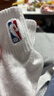 NBA袜子男士运动袜夏季抗菌防臭消臭吸汗无骨棉袜跑步中筒袜3双 实拍图