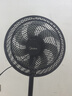 美的（Midea）【超级单品】七叶轻音立式电风扇家用柔风落地扇台式桌面小型风扇大风量节能摇头宿舍电扇 SAF30AB 实拍图