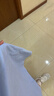 UR2026春季新款女装魅力无袖拼接V型剪裁圆领连衣裙UWG760056 浅蓝 M 实拍图