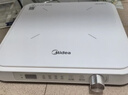 美的（Midea）家用电磁炉电陶炉电池炉2200W大功率猛火新型电磁灶一体微晶面板爆炒炒菜定时火锅炉MC-HGE22BF09 实拍图