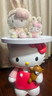 樾爱家hellokitty猫落地摆件奶油风客厅电视柜沙发茶几边几装饰乔迁礼物 【蓝色】kitty招财猫边几收纳落地摆件 实拍图