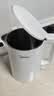 美的（Midea）电热水壶家用烧水壶泡茶0涂层食品级304不锈钢自动断电双层防烫全钢无缝1.5L大容量 MK-HJ1566 实拍图