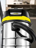 KARCHER德国卡赫【价保618】不锈钢桶式吸尘器25L大容量家商干湿两用工业开荒装修大吸力WD3s 实拍图