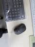 罗技（Logitech）MK295无线键鼠套装 静音办公无线键盘鼠标套装 静音鼠标键盘笔记本电脑键盘薄膜 全尺寸家用104键 MK295黑+大桌垫（80*30） 实拍图