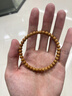 乘鲤老挝核尖手串橄榄核单圈高油文玩佛珠男女手链七夕礼物5.9mm 实拍图