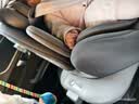 京东京造儿童安全座椅汽车0-6-12岁婴儿宝宝i-Safe双通风 商务舱3.0典雅灰 实拍图