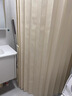 MYMOODHOUSE弧形浴帘浴室干湿分离卫生间淋浴隔断免打孔隐形防水遮挡帘套装-A 实拍图