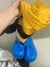 惊浪儿童下水裤赶海连体雨裤防水雨靴一体涉水玩水幼儿园装备 30码 实拍图
