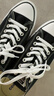 匡威（Converse）All Star夏季经典帆布男女低帮休闲运动鞋黑色101001 101001/黑色 42 实拍图