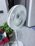 美的（Midea）【品质推荐】七叶轻音柔风电风扇/家用省电落地扇/台式电扇/广角摇头节能宿舍小型风扇 SAE35CA 实拍图