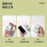 得力（deli）纽赛Q5白智能蓝牙热敏标签打印机 家用收纳开学姓名贴50mm手持便携服装吊牌零售食品标价机  实拍图