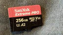 闪迪（SanDisk）256GB TF（MicroSD）内存卡 A2 4K V30 U3 C10 至尊超极速移动存储卡 读速200MB/s 写速140MB/s 实拍图