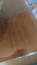 钟爱一生桌垫透明桌面垫餐桌布防水防油PVC软玻璃茶几垫水晶板台面垫抗菌 【磨砂2.0】奶嘴级入口可啃咬-足厚1mm 60*120cm【长方形桌布】 实拍图