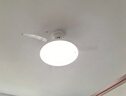 欧普照明（OPPLE）风扇灯吊扇灯24瓦LED照明低噪音餐厅卧室厨房吊灯灯具 冰风白 实拍图