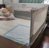 丸丫婴儿床围栏宝宝防摔床护栏床边防掉档板防护栏加高1.8米简灰一面 实拍图
