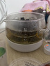 鸣盏养生壶煮茶器煮茶壶迷你玻璃花茶壶电热水壶 电烧水壶 恒温电茶壶侧把壶 MZ072T 实拍图