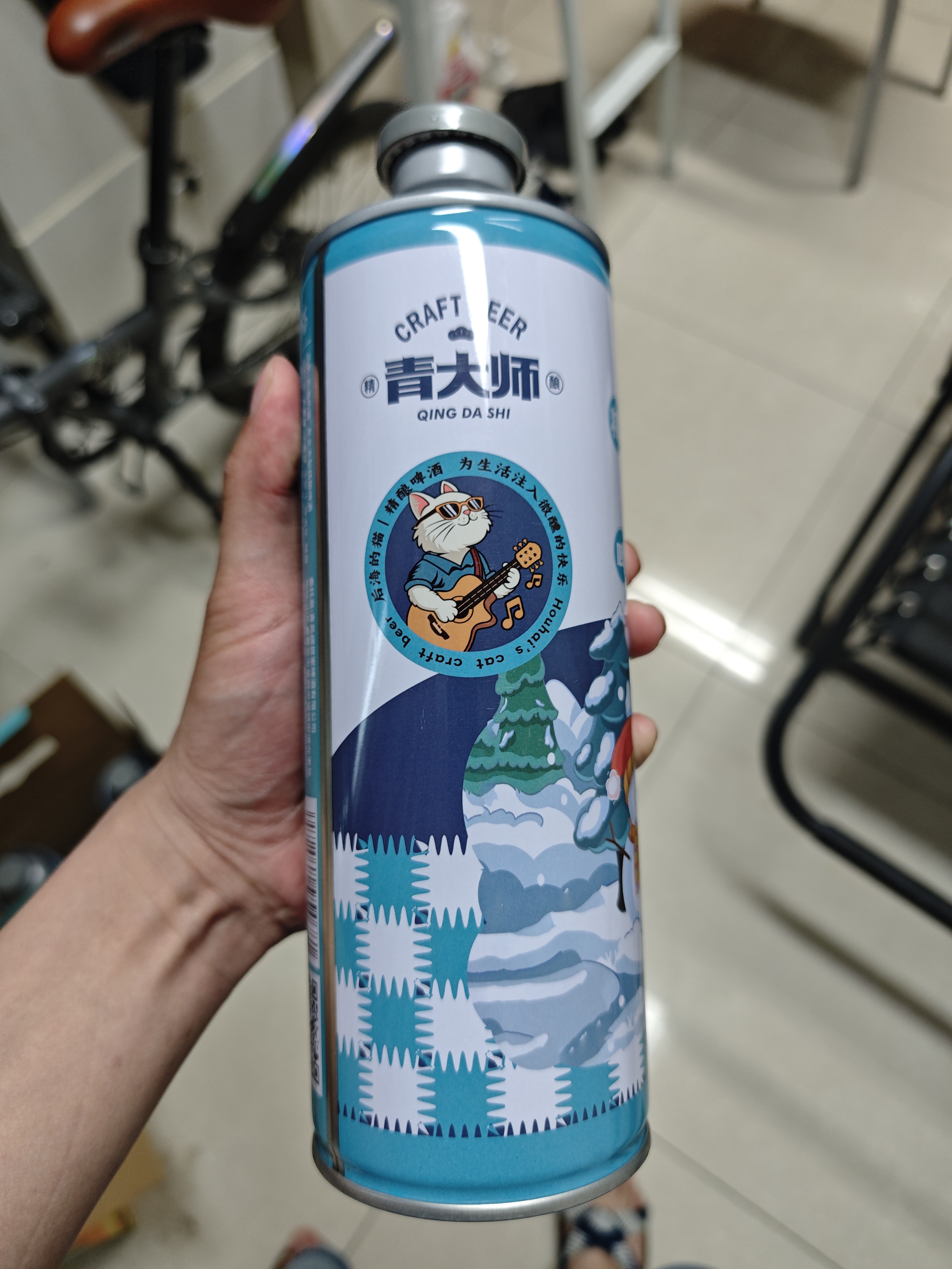 青大师后海的猫东北冻梨精酿原浆啤酒整箱1L*6桶 实拍图