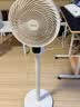 澳柯玛（AUCMA）遥控交流定频空气循环扇家用电风扇落地扇轻音节能定时台立两用电扇换气扇KYT-15H322(Y) 实拍图
