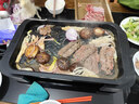 法诗缇（Fastee）烤肉锅电烤盘 家用无烟电烧烤炉烤肉盘 煎牛排专用锅不粘户外烤鱼盘 FST-53DC 实拍图
