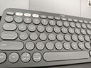 罗技（Logitech）时尚系列K390无线蓝牙键盘 超薄便携 K380升级版 黑色 79键 实拍图