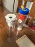 GLASSLOCK盖朗榨汁杯【双层中空保冷】果蔬搅拌果汁杯辅食机小型便携电动可充电多功能26叶碎冰刀 实拍图