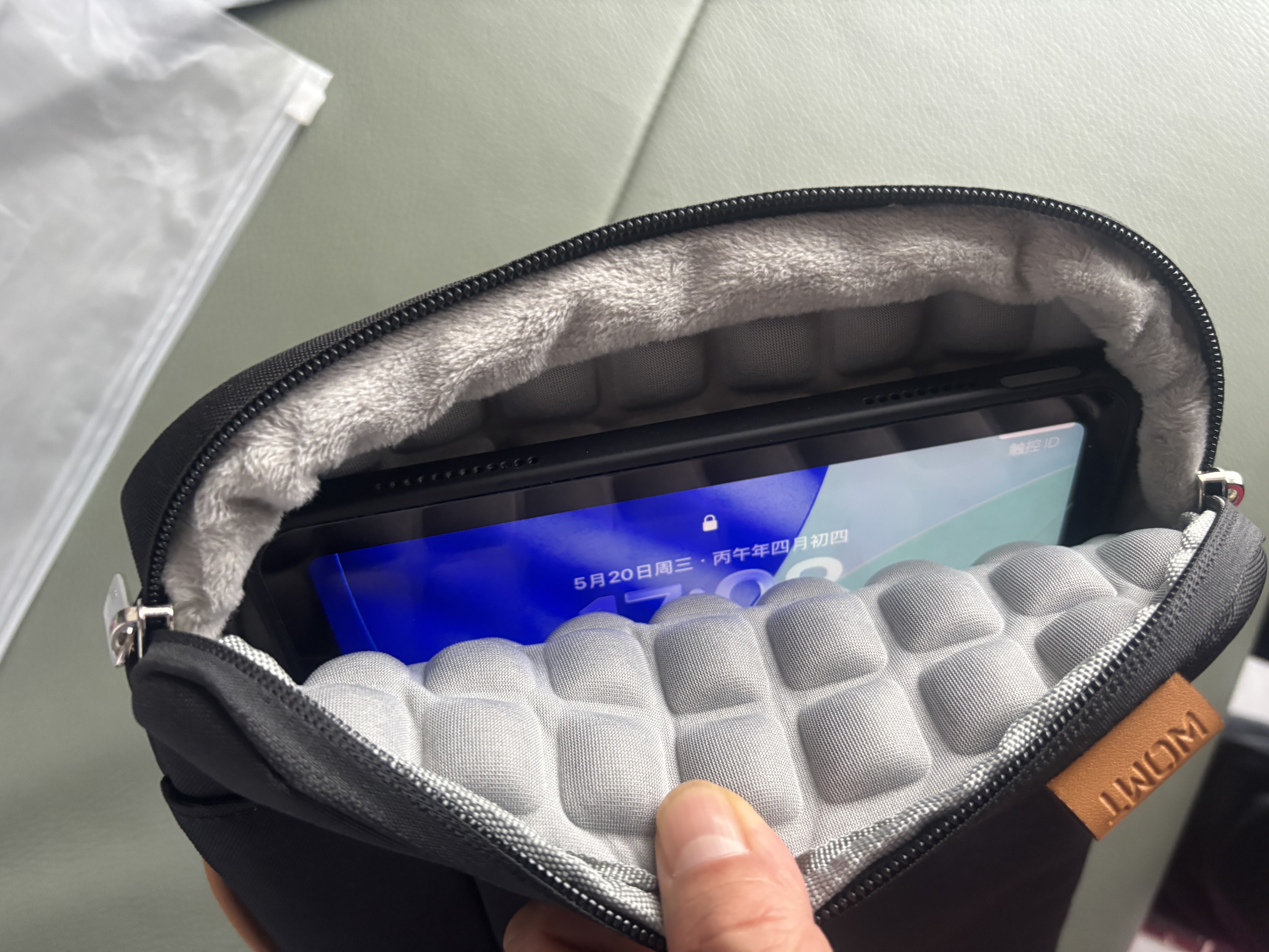 WOMT 平板电脑收纳包11英寸适用苹果ipad pro/华为matepad/联想小新pad小米平板5手提内胆包保护套 实拍图
